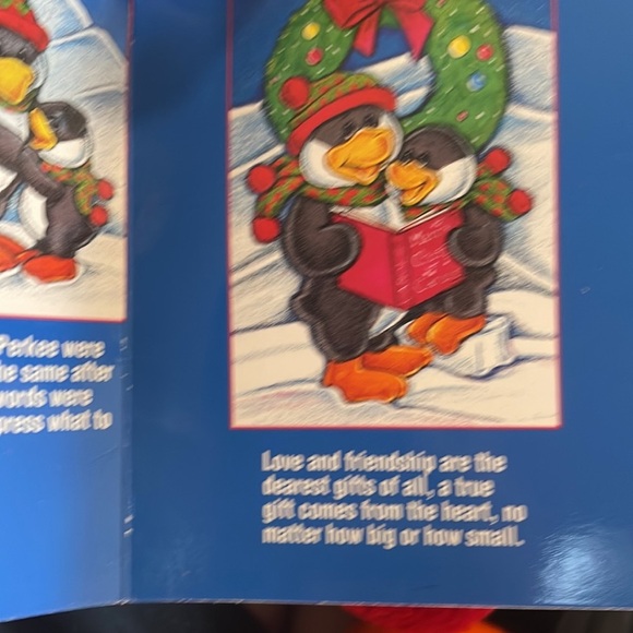 20" COMMONWEALTH PENGUIN PLUSH SQUEAKER Red Knit Hat Large Stuffed Animal NWT - Picture 6 of 10